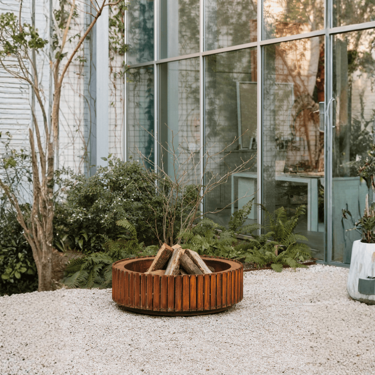 Wünder The Ring Fire Bowl | Corten