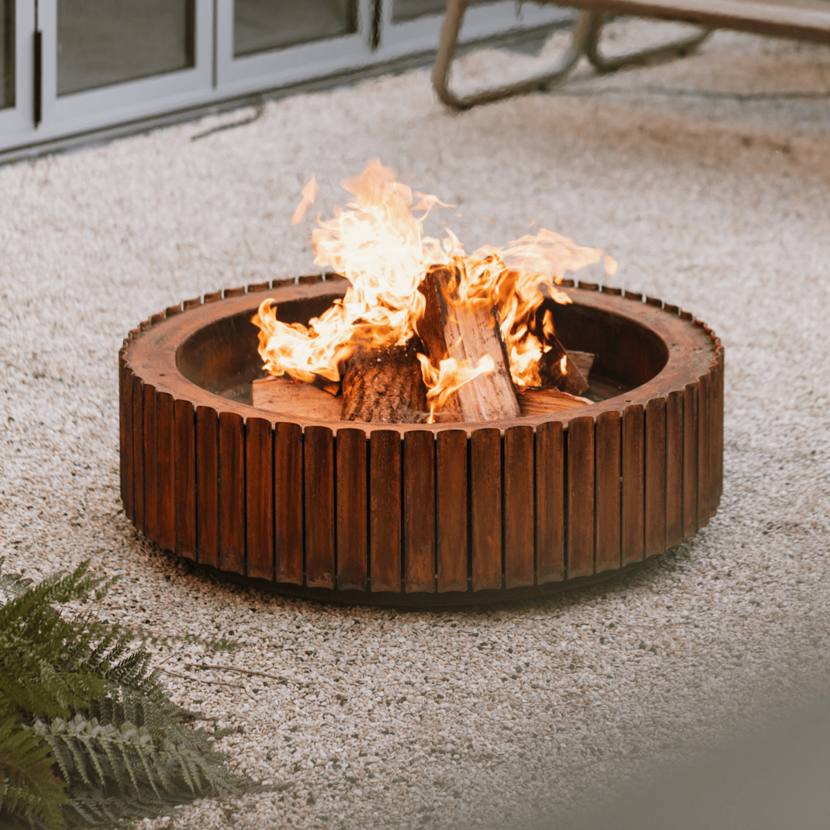 Wünder The Ring Fire Bowl | Corten