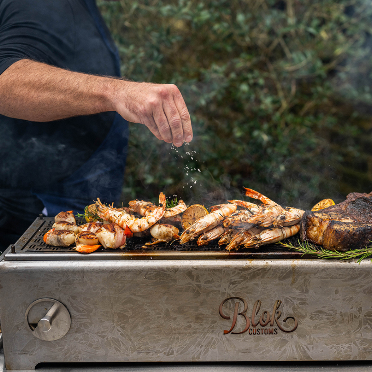 Blok Naka Wide Table Grill BBQ
