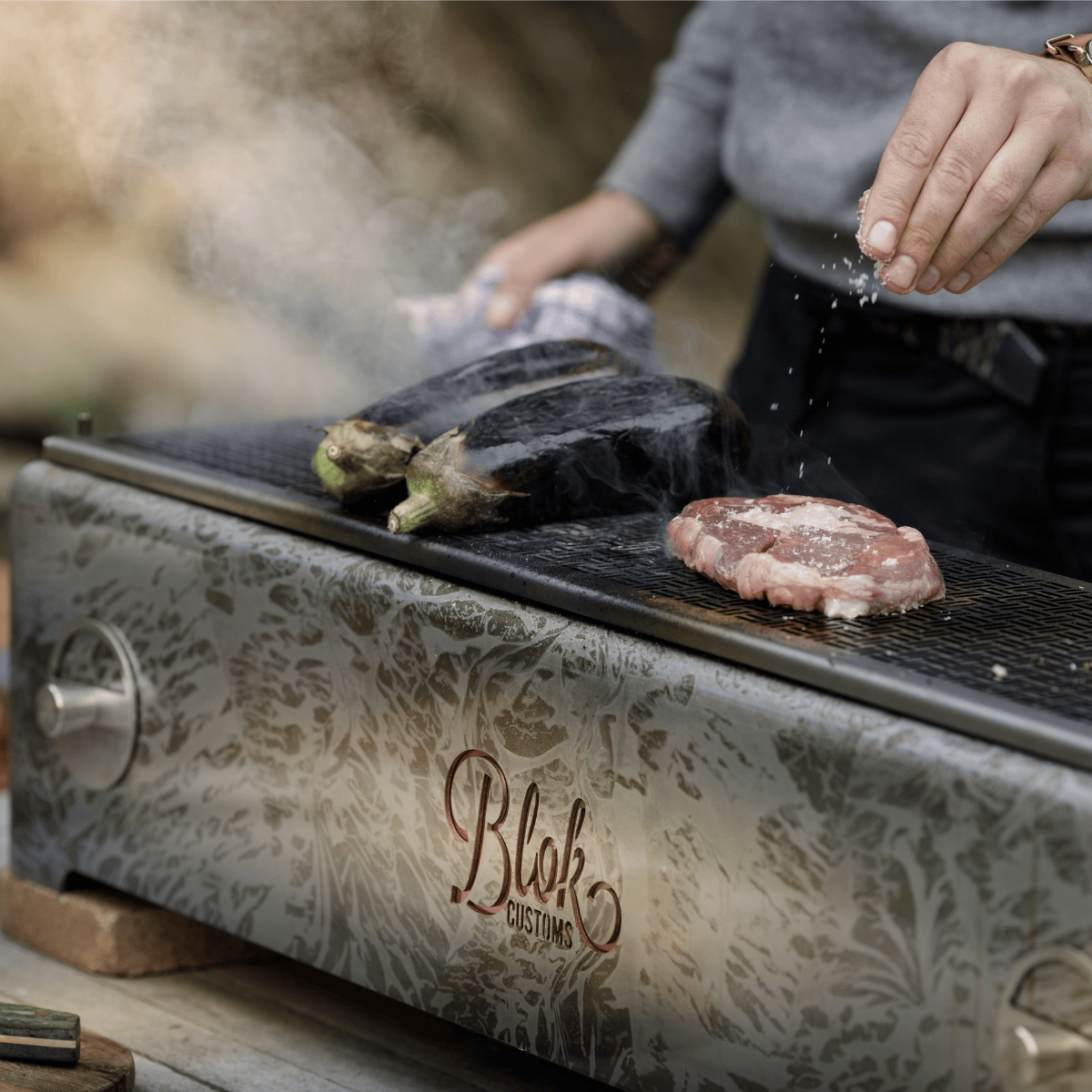 BLOK Blok Naka Wide Table Grill BBQ