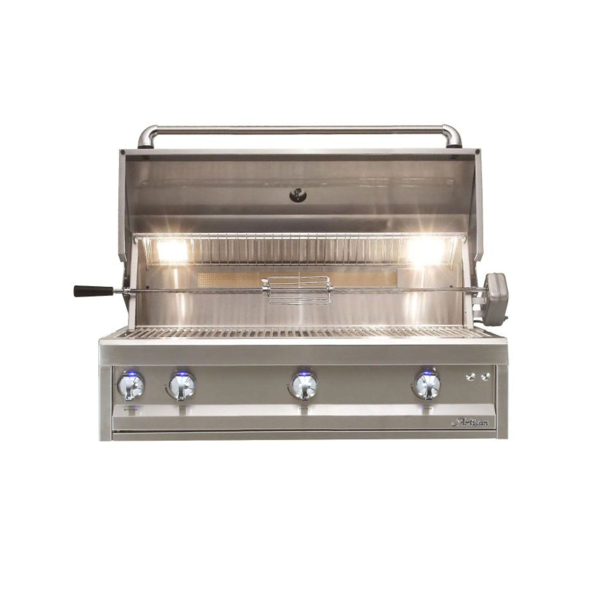 Artisan Professional 42-Inch 3-Burner Freestanding Gas Grill With Rotisserie