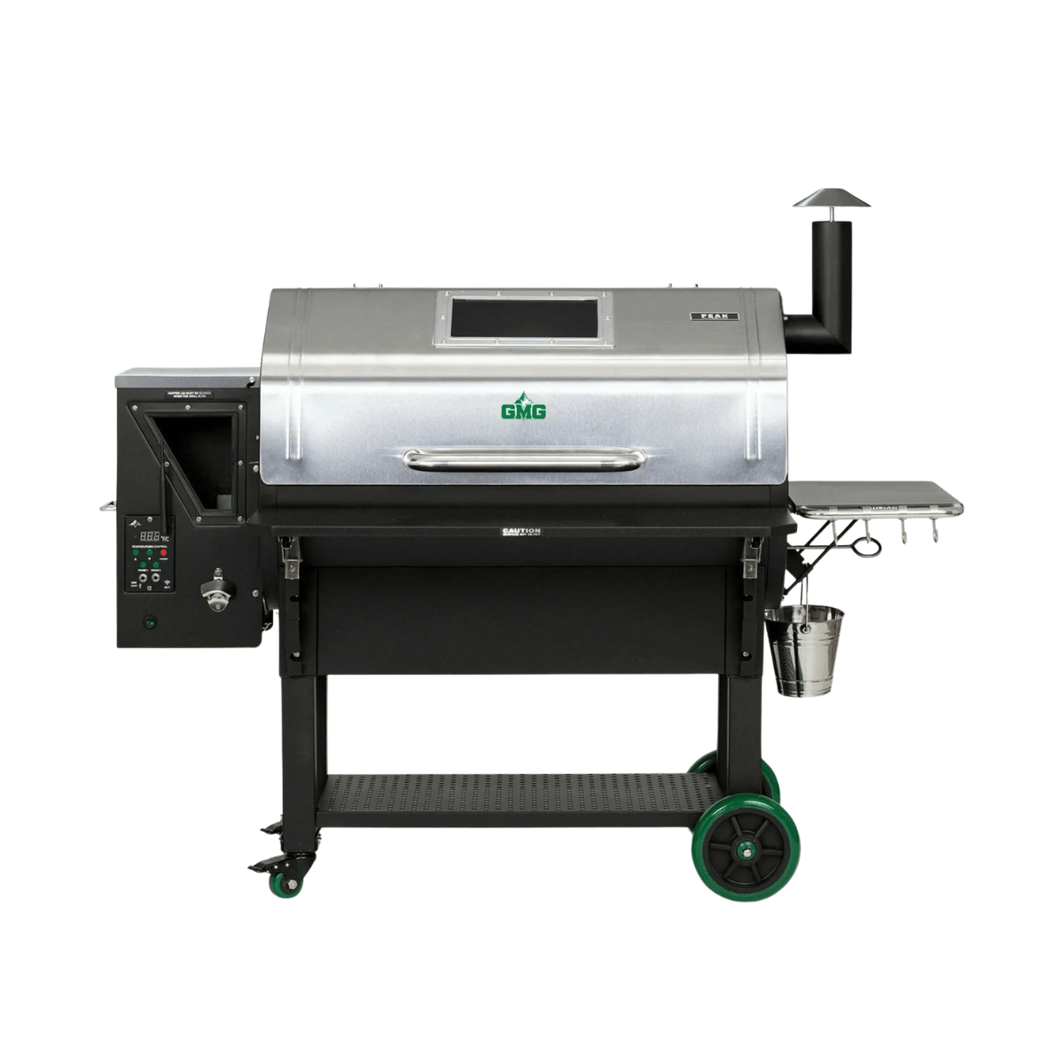 GREEN MOUNTAIN GRILLS GMG Peak Stainless Steel BBQ Smoker
