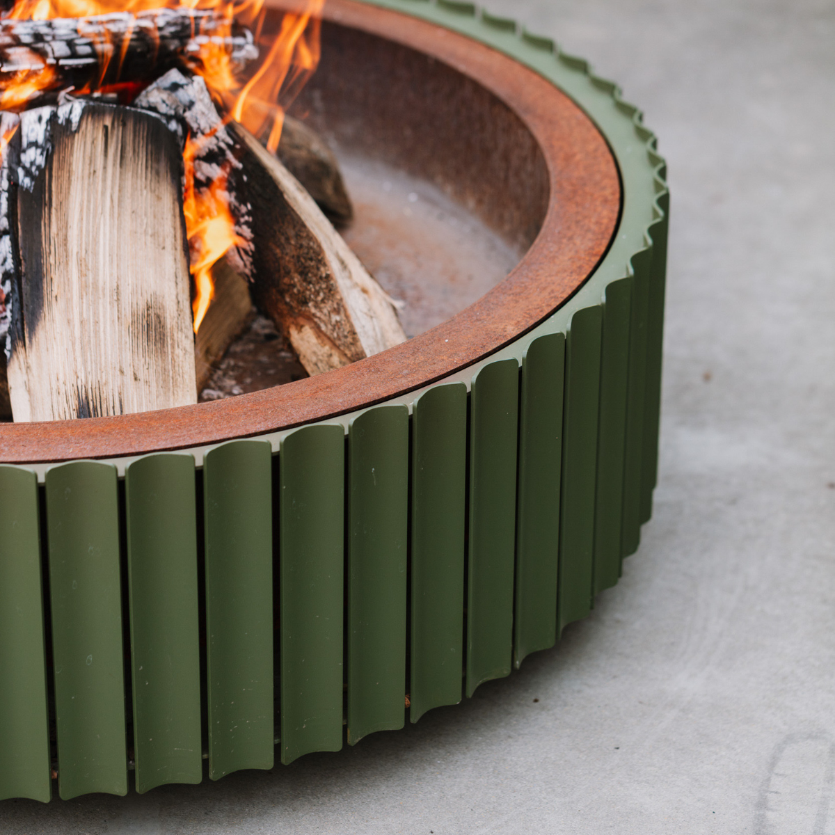 Wünder The Ring Fire Bowl | Green