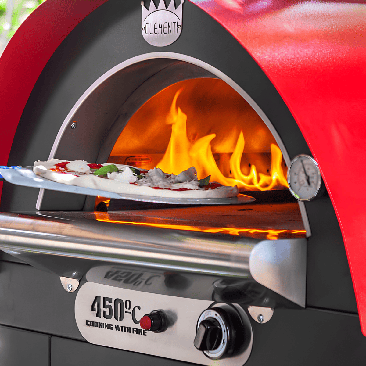 CLEMENTI Clementi Original | Gas & Wood Fired Pizza Oven 60 x 60 Bundle