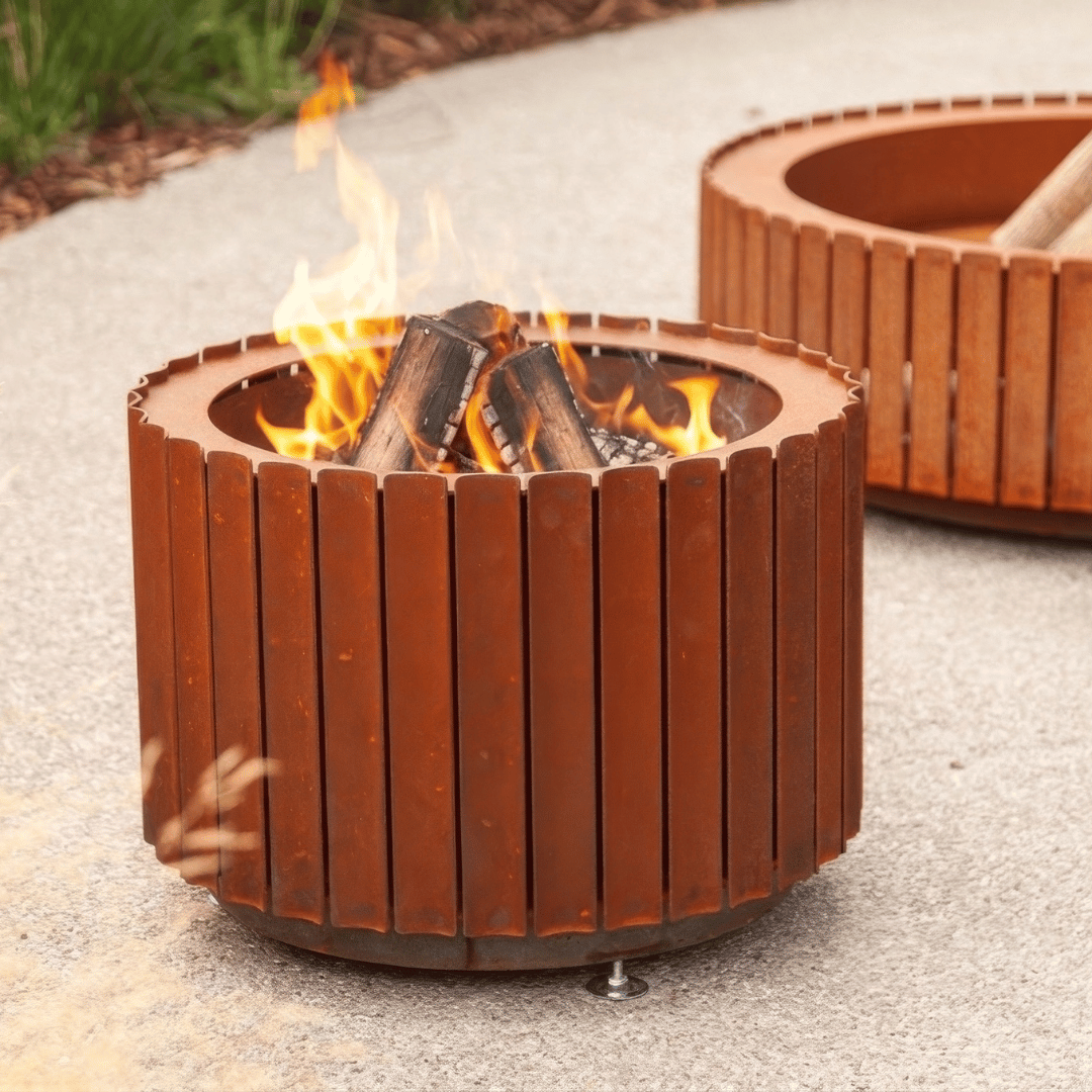 WÜNDER The Ring 58 Fire Bowl | Corten
