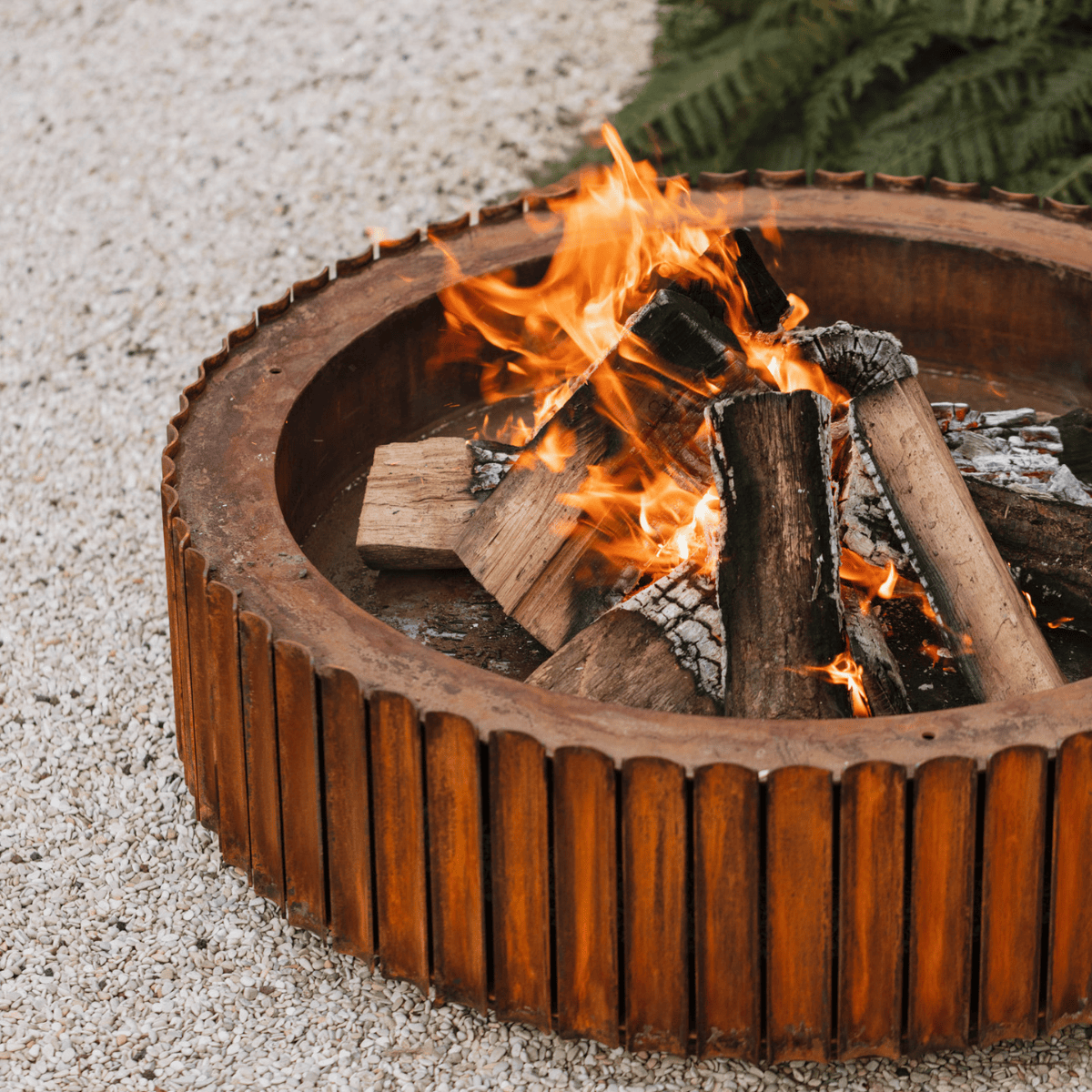 Wünder The Ring Fire Bowl | Corten