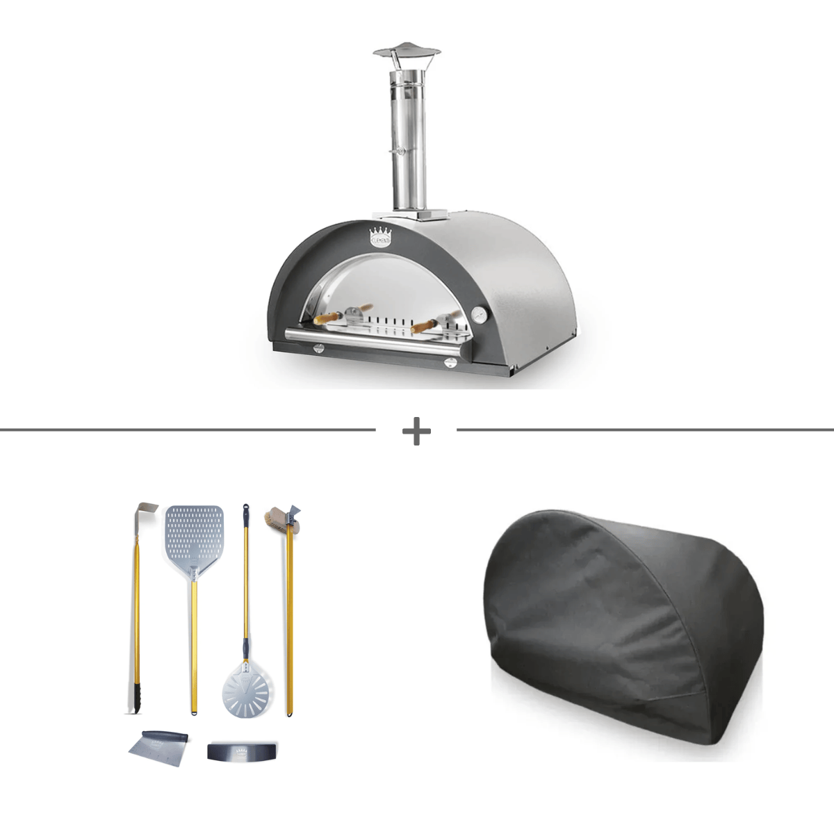 CLEMENTI Clementi Original | Wood Fired Pizza Oven 60 x 60 Bundle