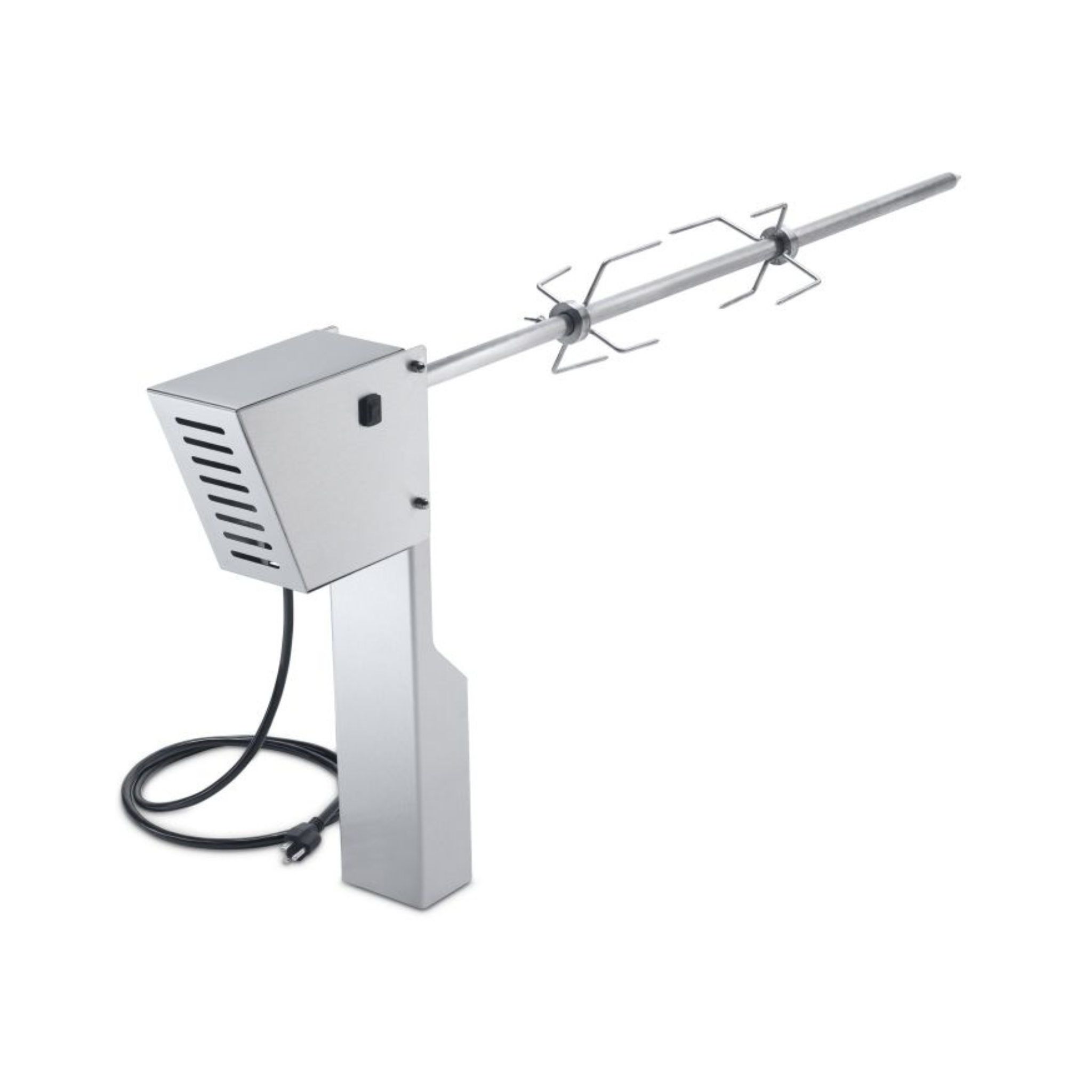 Silver electric rotisserie