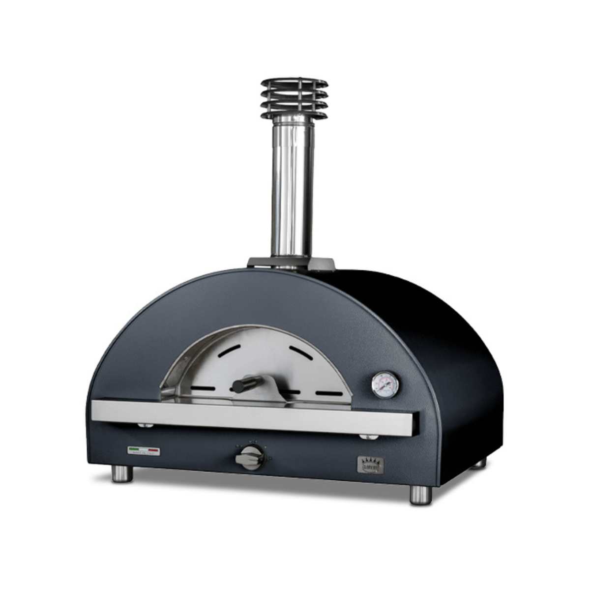 CLEMENTI Black Clementi Remida Plus | Gas Powered Pizza Oven