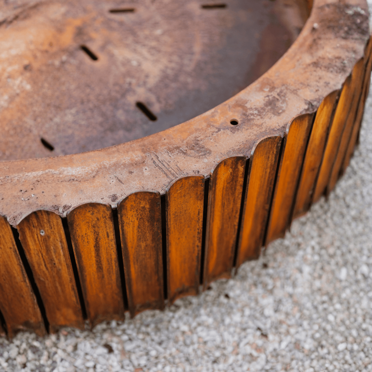 Wünder The Ring Fire Bowl | Corten