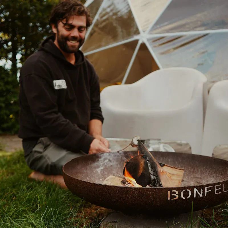 BONFEU BonFeu BonBowl Corten Steel Fire Pit
