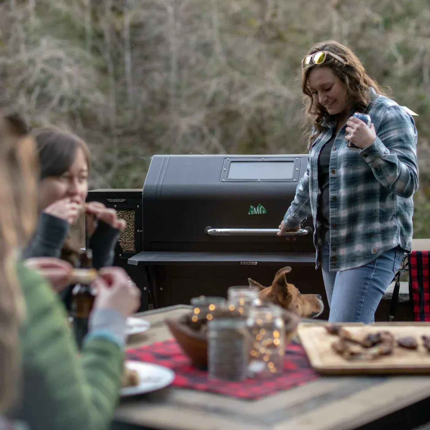GREEN MOUNTAIN GRILLS GMG Peak Black BBQ Smoker