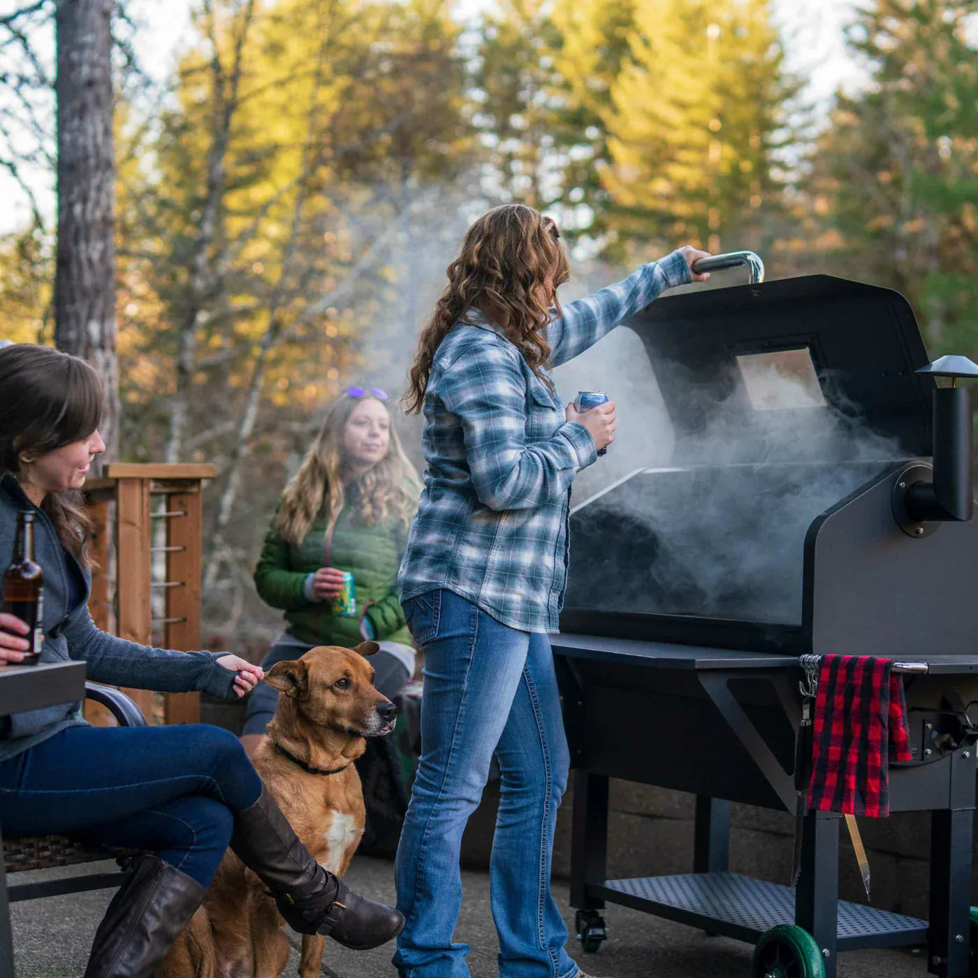 GREEN MOUNTAIN GRILLS GMG Peak Black BBQ Smoker