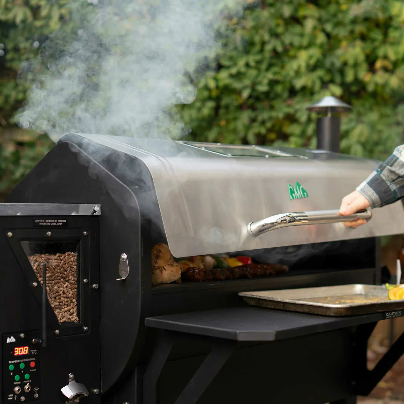 GREEN MOUNTAIN GRILLS GMG Peak Stainless Steel BBQ Smoker