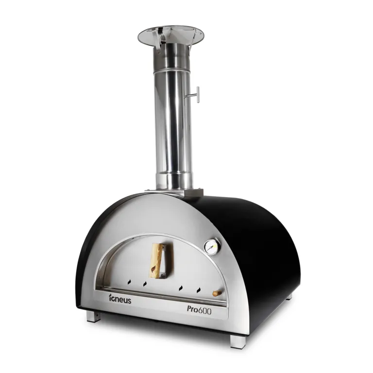 IGNEUS Black Igneus Pro 600 Wood Fired Pizza Oven