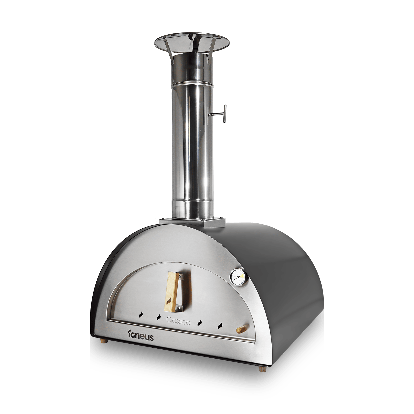 IGNEUS Graphite Igneus Classico | wood fired pizza oven Bundle