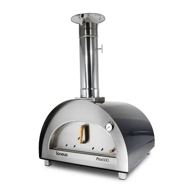 IGNEUS Graphite Igneus Pro 600 | wood fired pizza oven Bundle