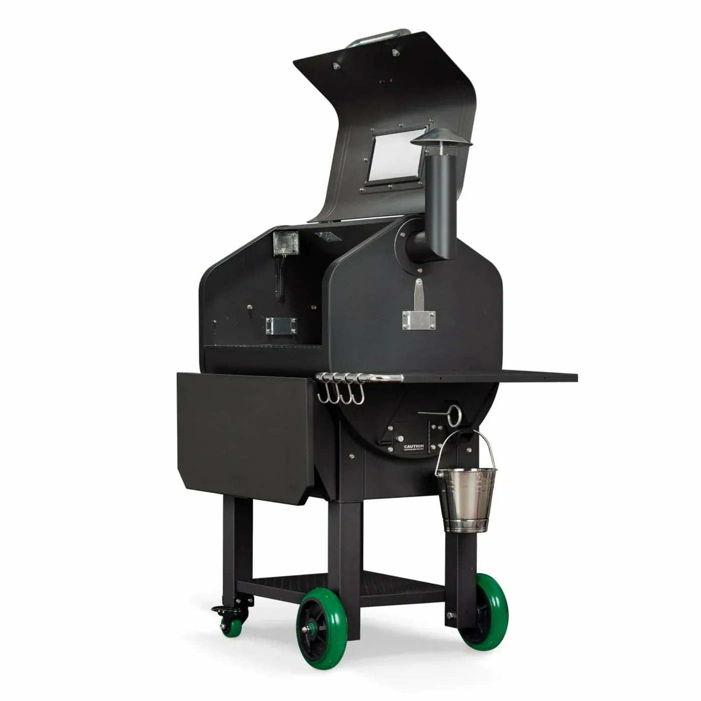 GREEN MOUNTAIN GRILLS GMG Ledge Black BBQ Smoker