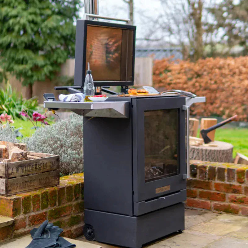 BBQUBE BBQube Grill & Heater with 2 Wheel Base