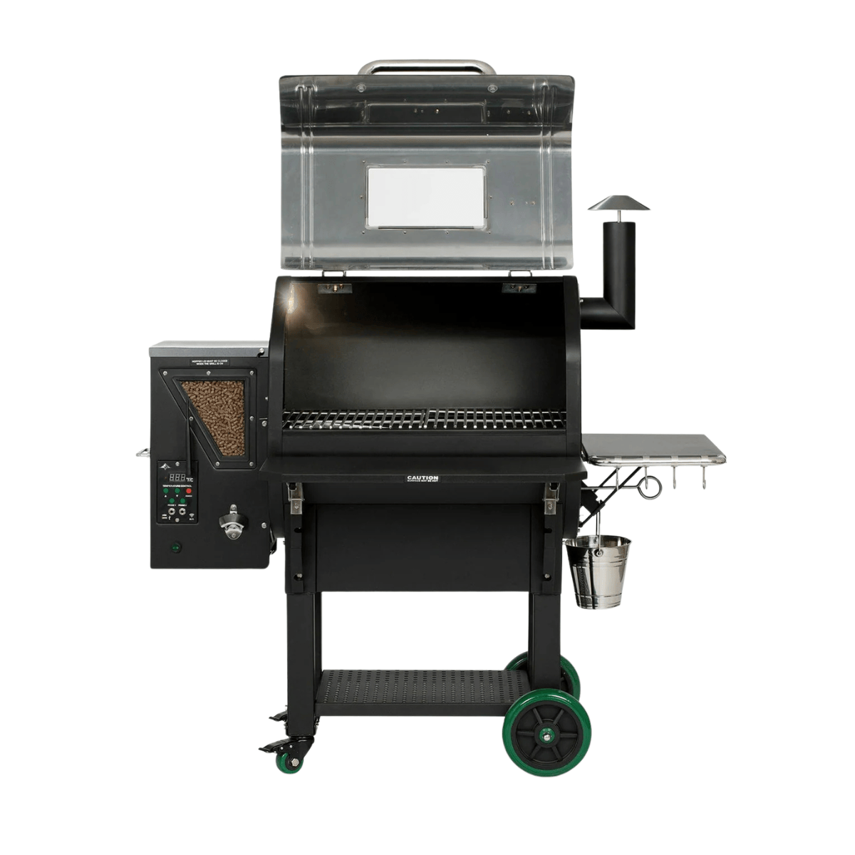 GREEN MOUNTAIN GRILLS GMG Ledge Stainless Steel BBQ Smoker
