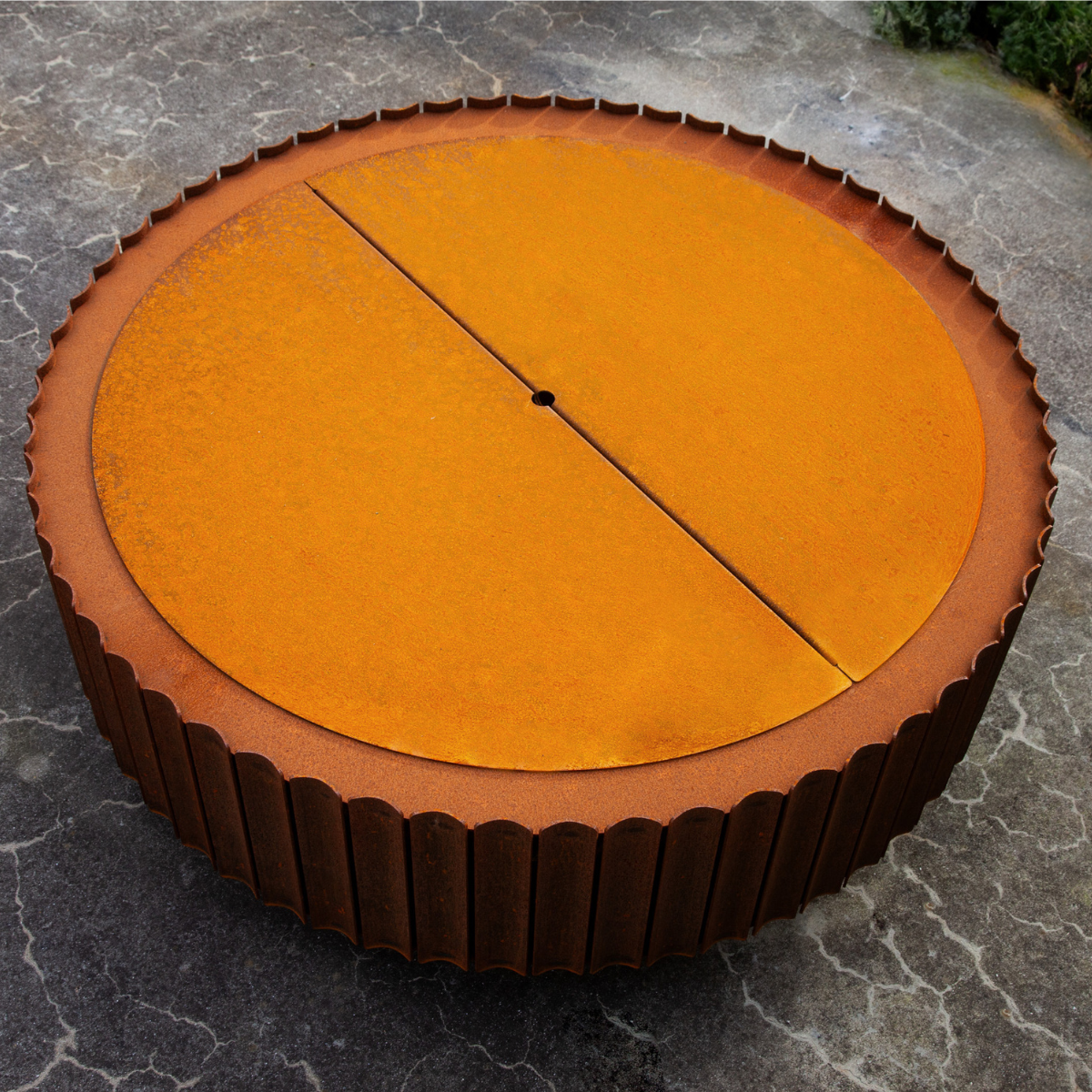 Wünder The Ring Fire Bowl | Corten