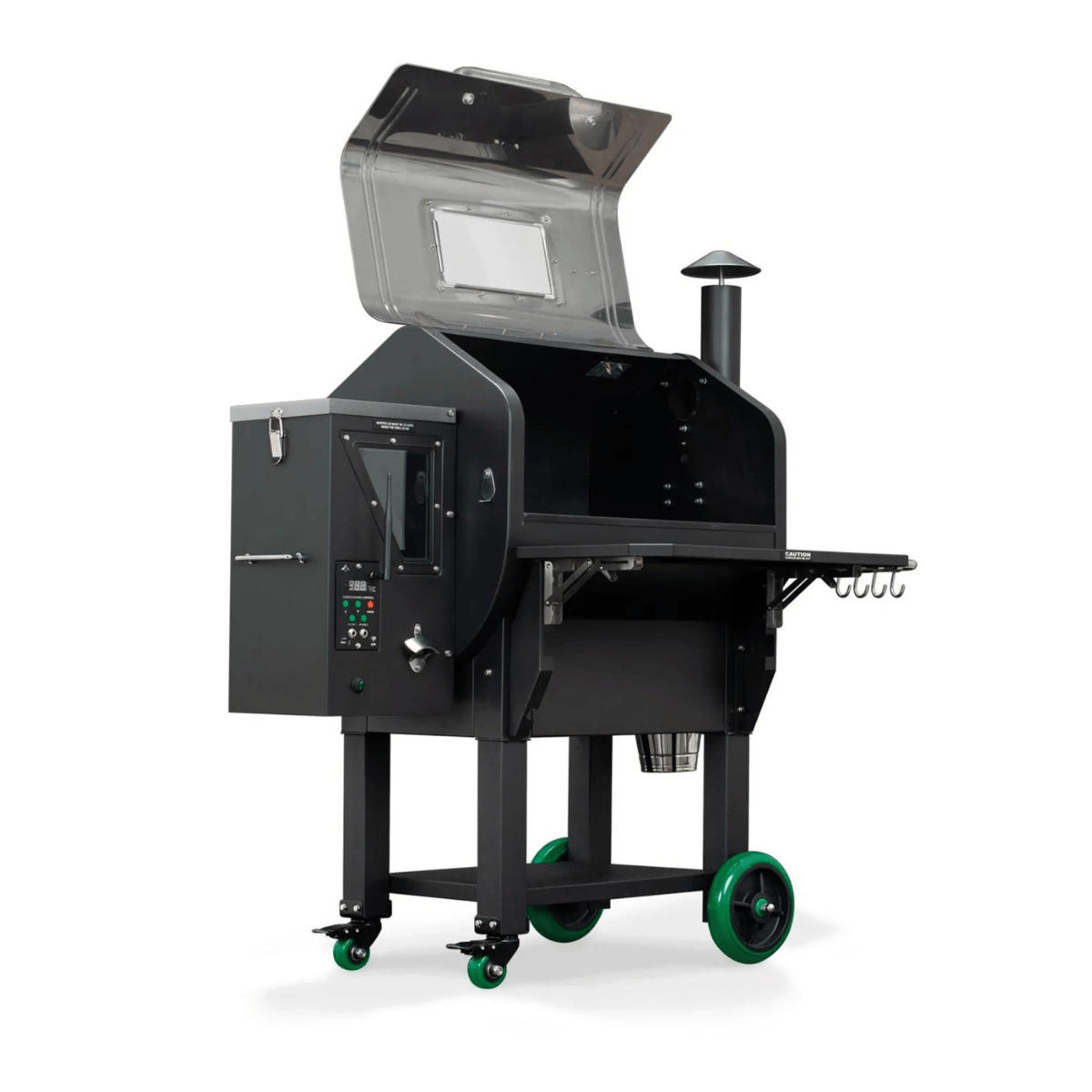 GREEN MOUNTAIN GRILLS GMG Ledge Stainless Steel BBQ Smoker
