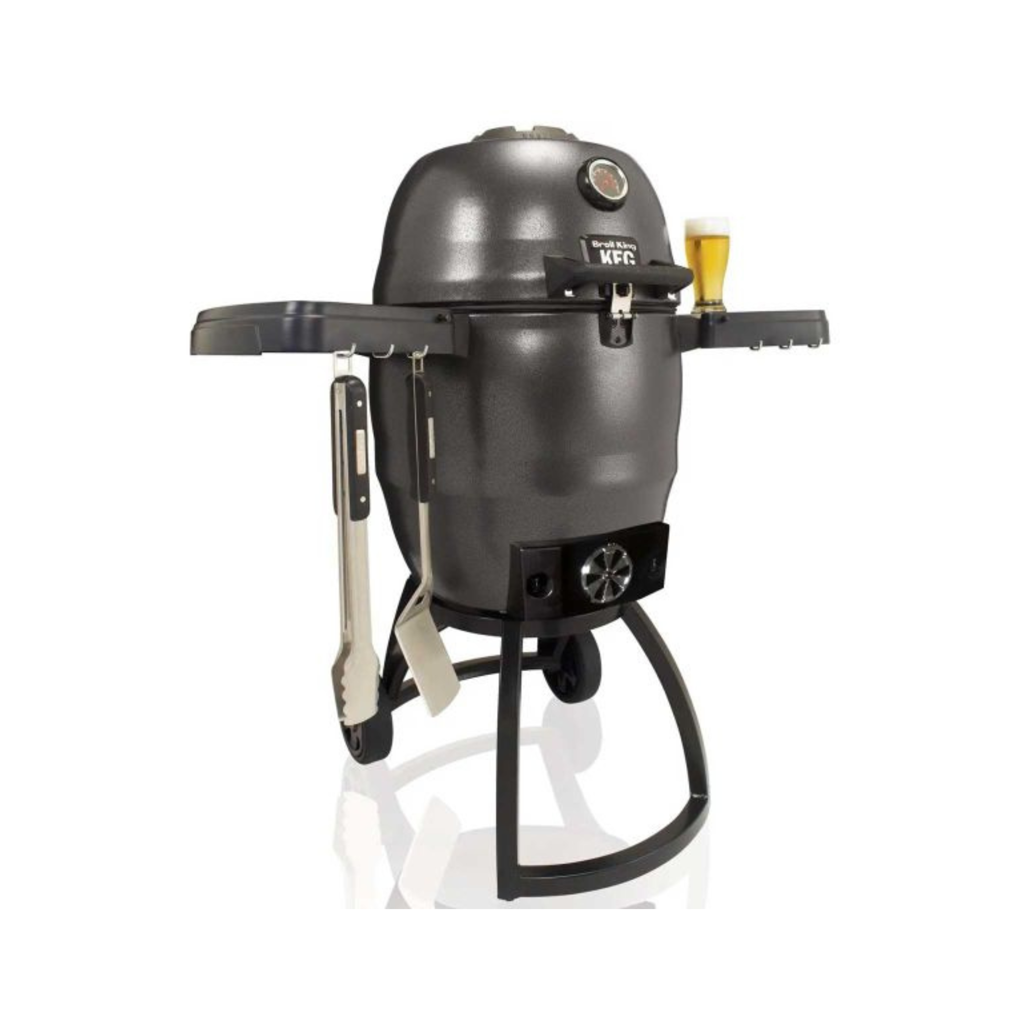 Broil King Keg 5000 Steel Charcoal Kamado Grill - Gray