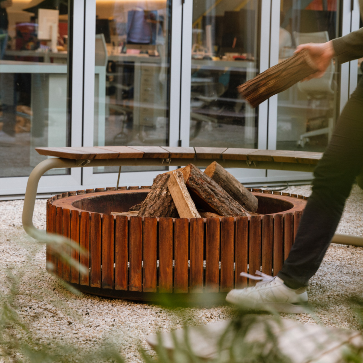 Wünder The Ring Fire Bowl | Corten