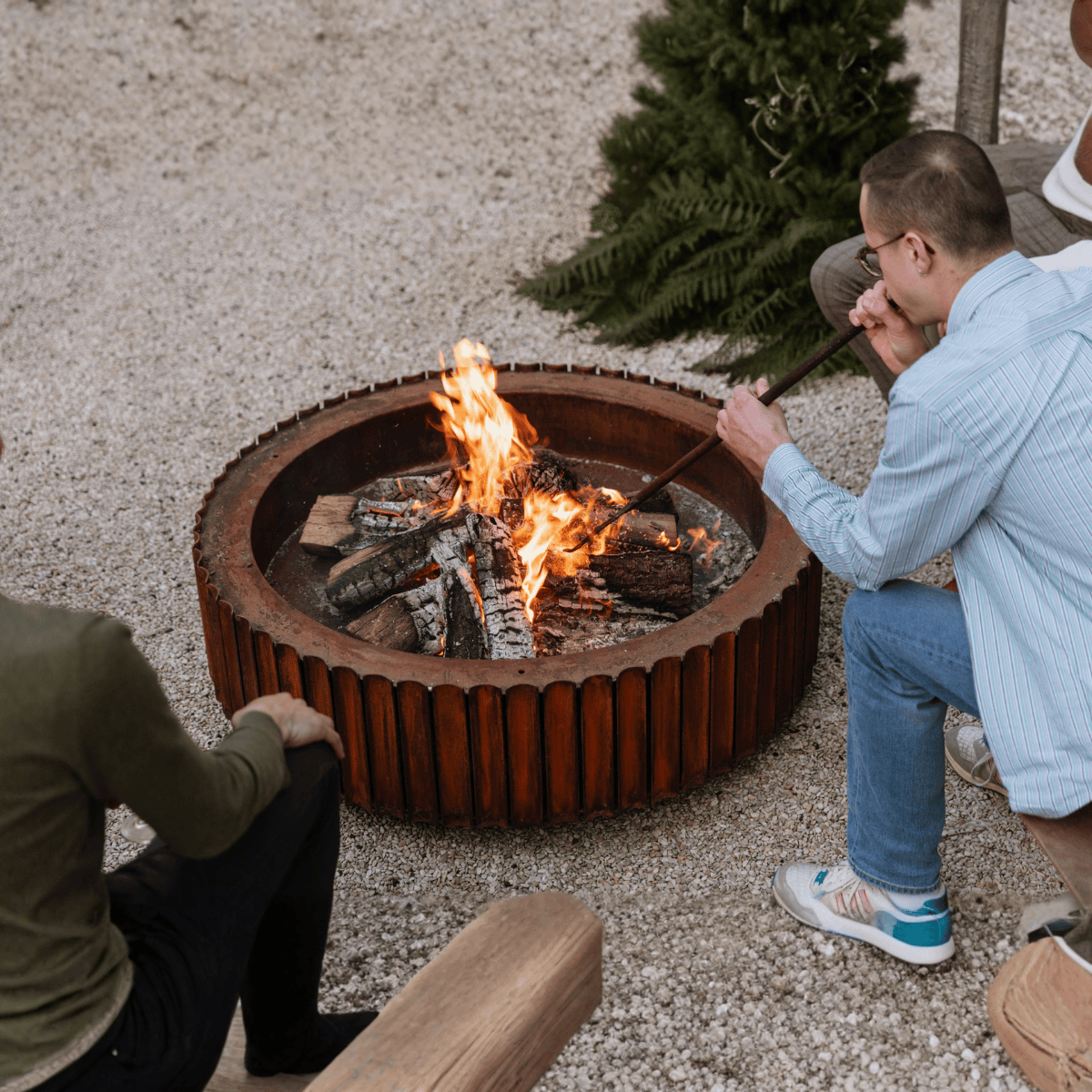 Wünder The Ring Fire Bowl | Corten