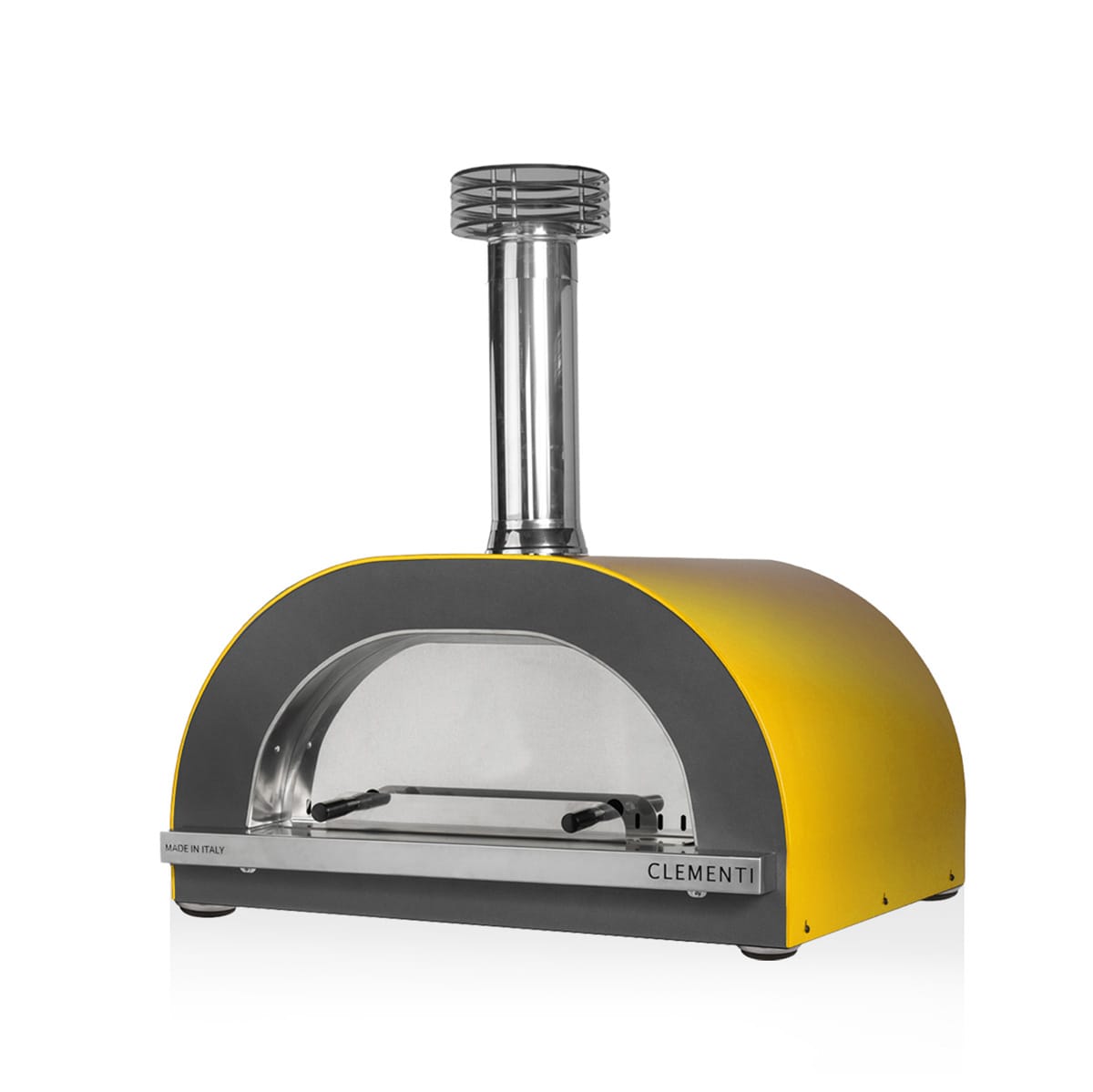 CLEMENTI Mustard / 60x60 (2 Pizzas) Clementi Gold Wood Fired Pizza Oven