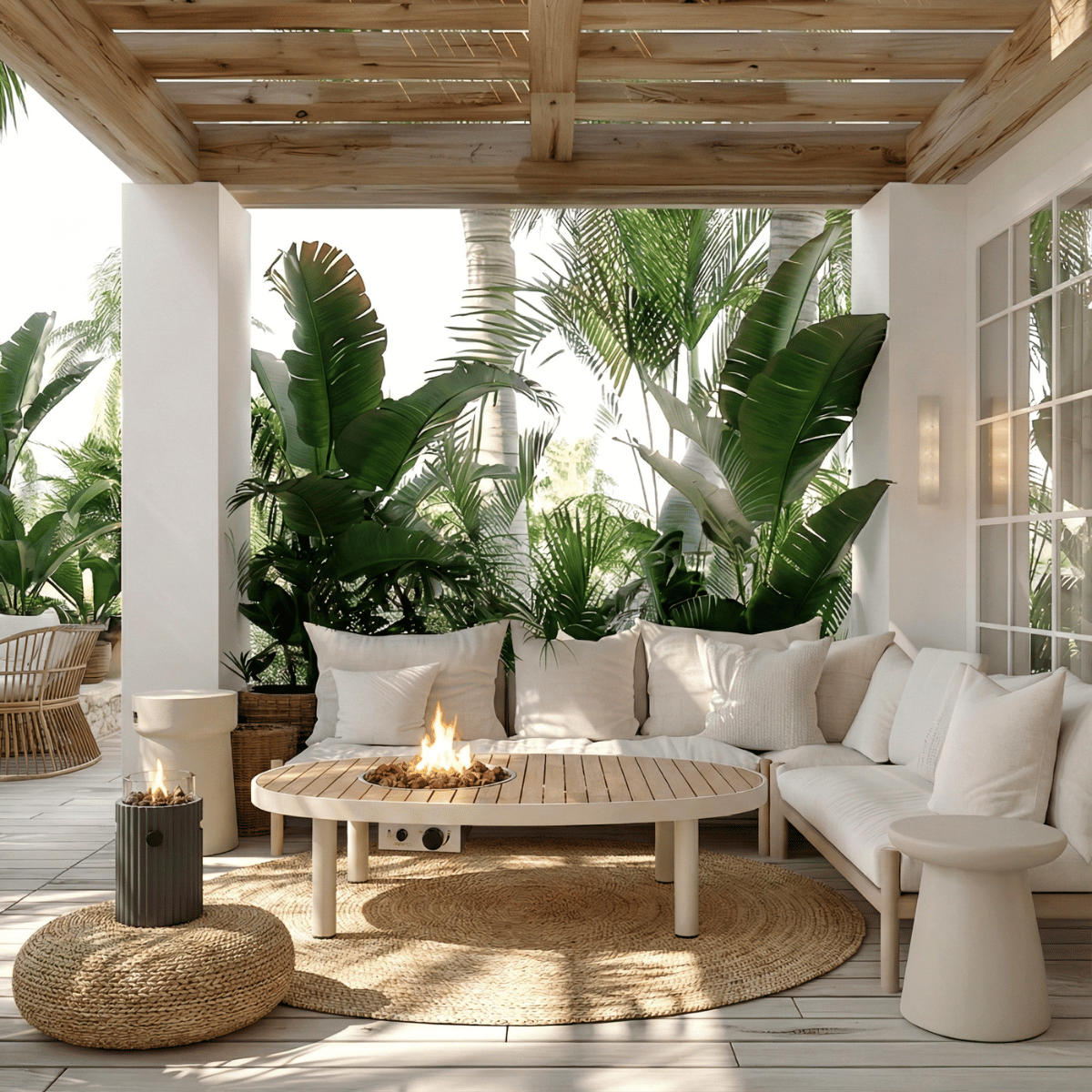 Happy Cocooning Riviera 140 Gas Fire Pit