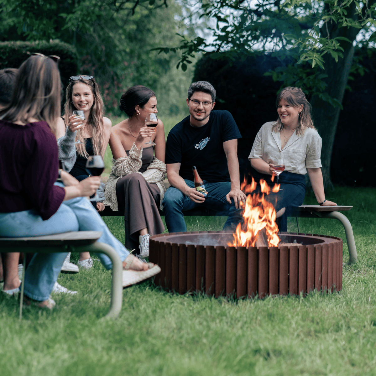 Wünder The Ring Fire Bowl | Corten