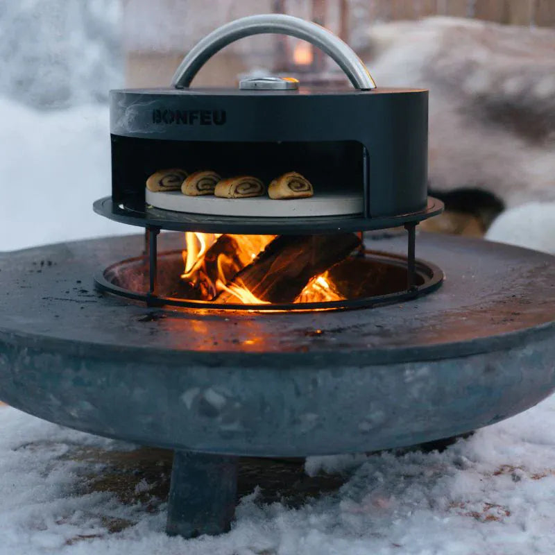 BONFEU BonFeu Fire Pit Plancha Full Circle