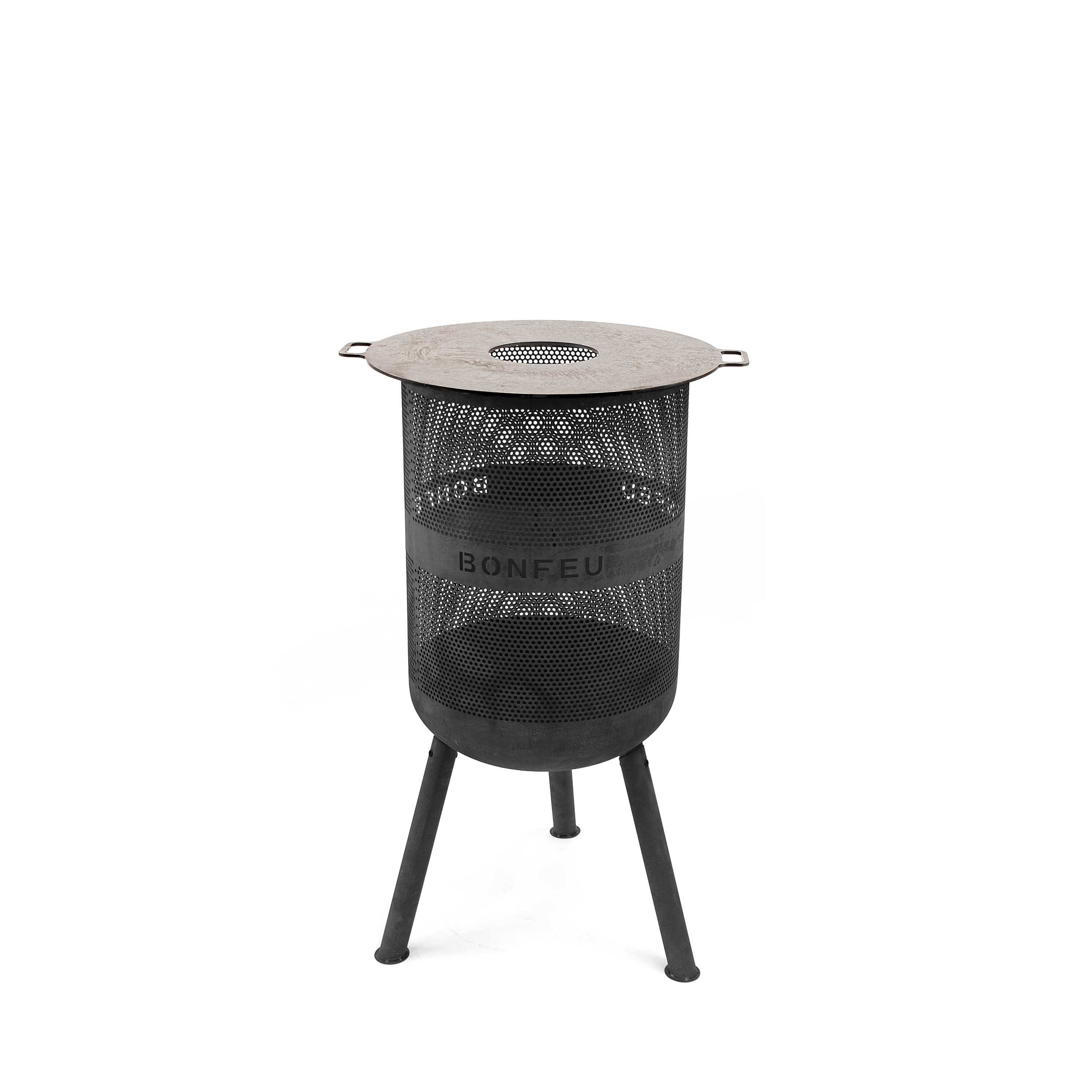 BONFEU Black steel BonFeu BonVes 45 Fire Pit