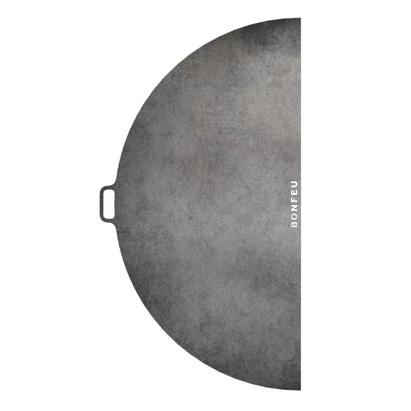 BONFEU BonFeu Fire Pit Plancha Half Circle