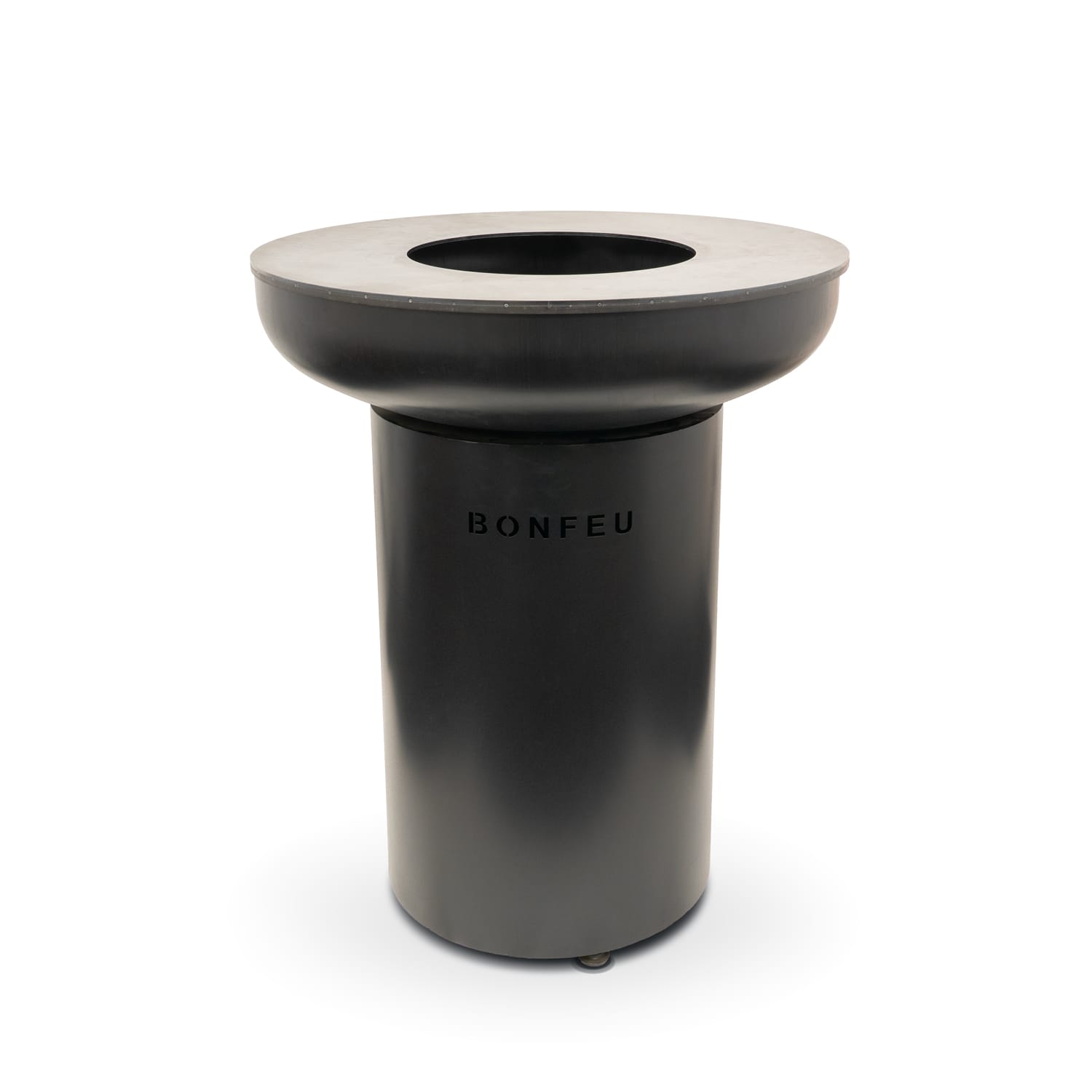BONFEU Black steel BonFeu BonBiza Plancha Fire Pit