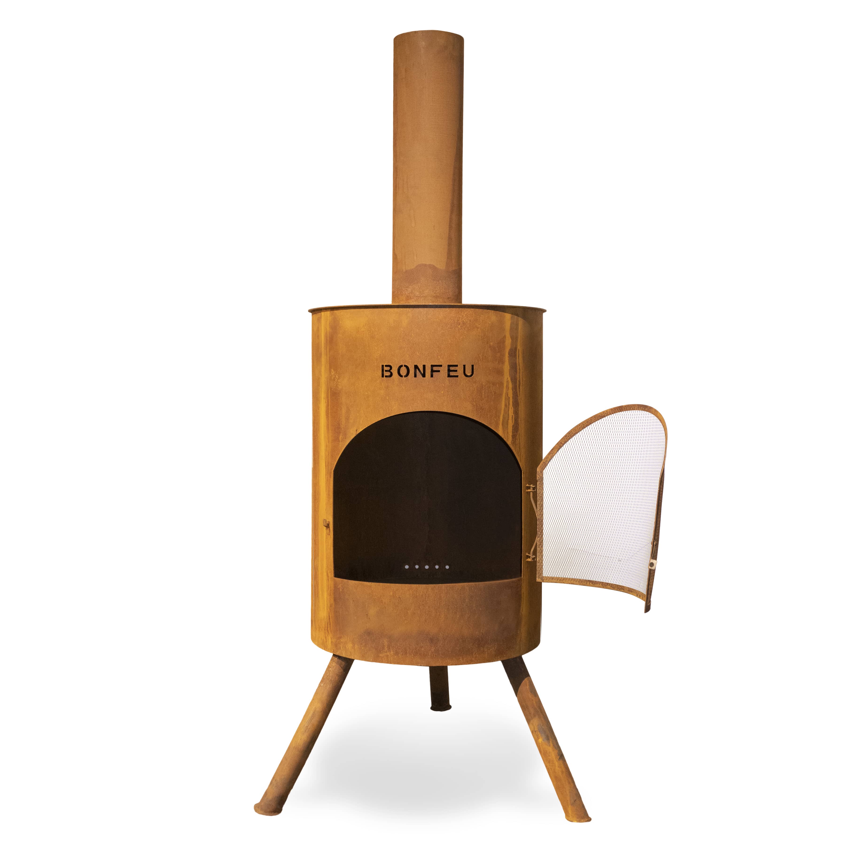 BONFEU Corten Steel / 40 BonFeu BonTon Outdoor Fireplace