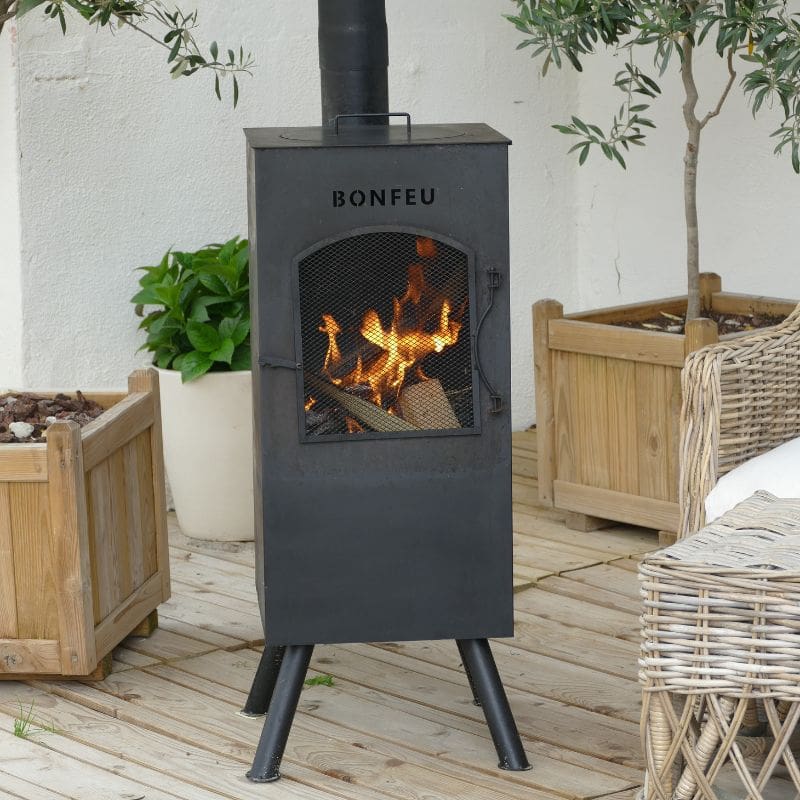 BONFEU BonFeu BonCarré Outdoor Fireplace