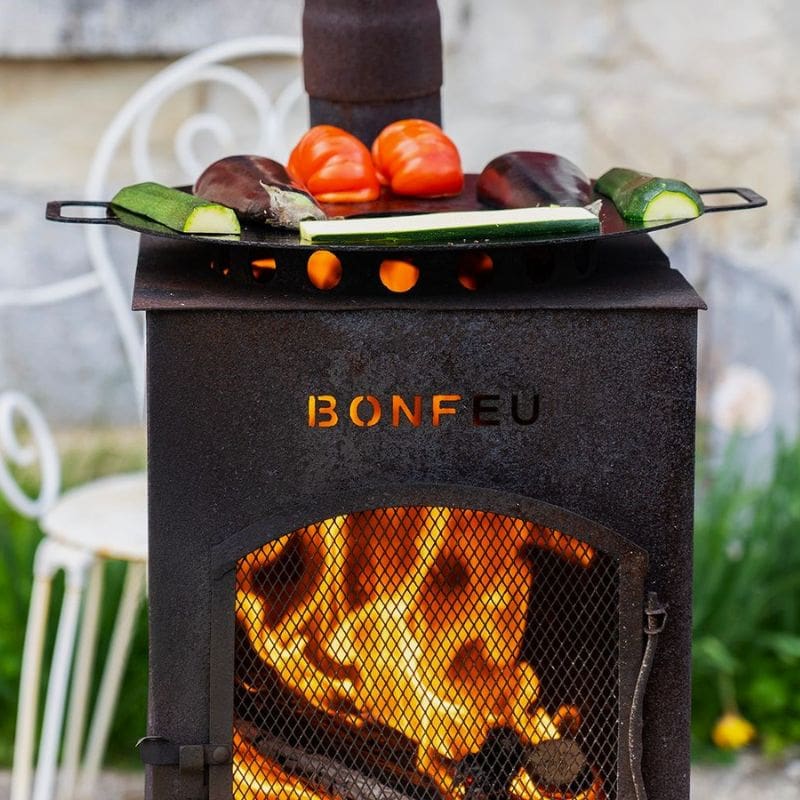 BONFEU BonFeu BonCarré Outdoor Fireplace