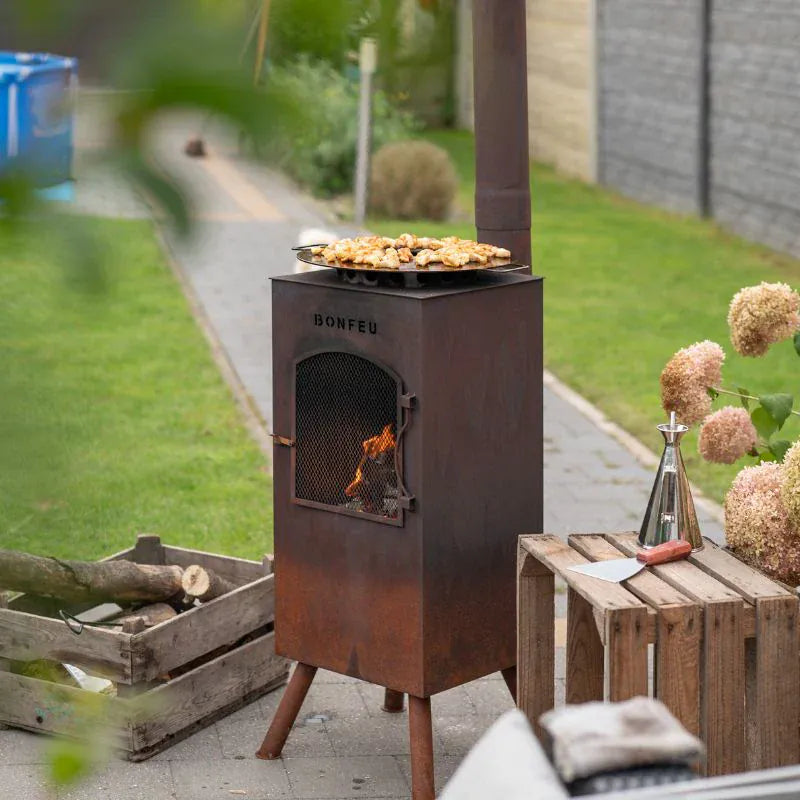 BONFEU BonFeu BonCarré Outdoor Fireplace