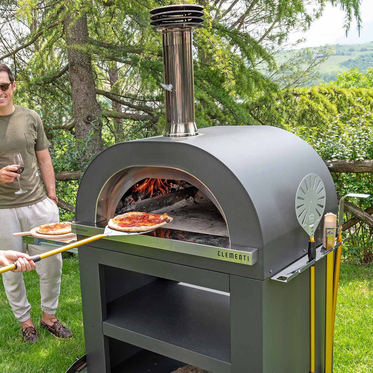 CLEMENTI Clementi Gold Wood Fired Pizza Oven
