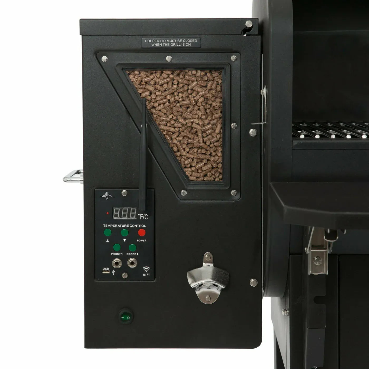 GREEN MOUNTAIN GRILLS GMG Ledge Black BBQ Smoker