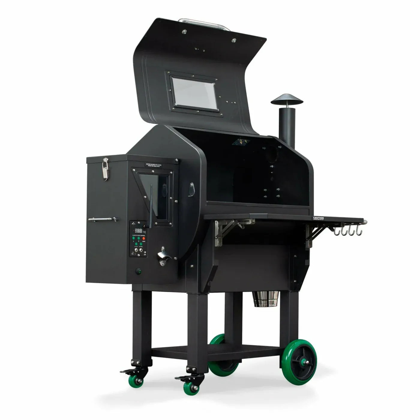GREEN MOUNTAIN GRILLS GMG Ledge Black BBQ Smoker