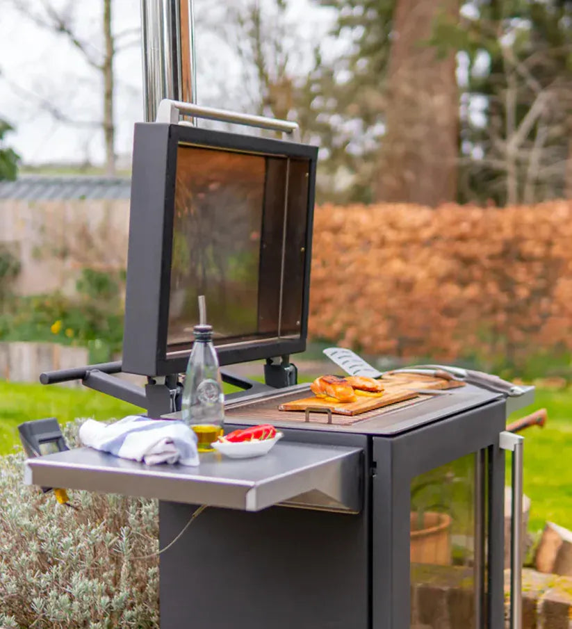 BBQUBE BBQube Grill & Heater with 2 Wheel Base