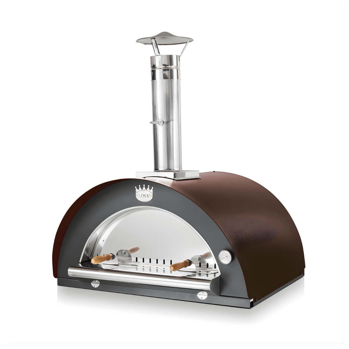 CLEMENTI Copper Clementi Pulcinella Wood Fired Pizza Oven 80 x 60